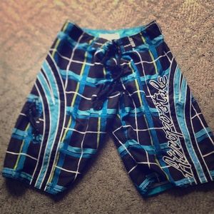 Aeropostale Swim - Multi color Aeropostale Surfer Style Swim Trunks Aeropostale Swim - Multi color Aeropostale Surfer Style Swim Trunks